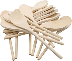 Eduplay cuillères en bois kit créatif - 24 pièces - jouet créatif
