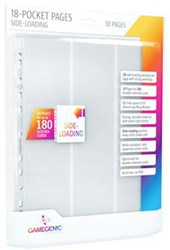 Gamegenic pochettes classeur cartes blanc 18 pochettes pack 10 pièces Pokémon