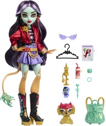 Mattel Monster High poupée mannequin Jinafire Long avec accessoires et sac à dos