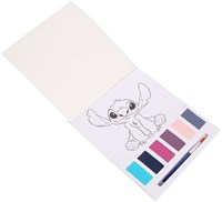 Sambro livre de coloriage à l'aquarelle Stitch avec pinceau - jouet créatif-2