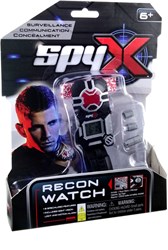 Spy X montre espion jouet Recon 8-en-1 avec capteur vision nocturne