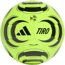 Adidas ballon de football Tiro Club taille 5 jaune noir cuir synthétique