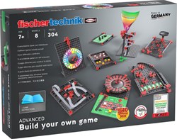 Fischertechnik Advanced - Build your own Game Bouwset, 304dlg.