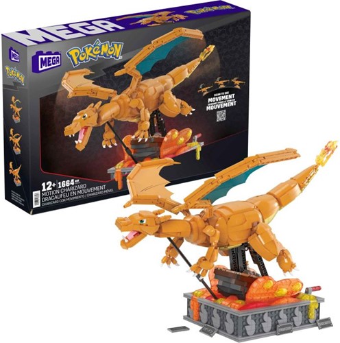 Mega Construx Pokémon Bouwset Motion Charizard
