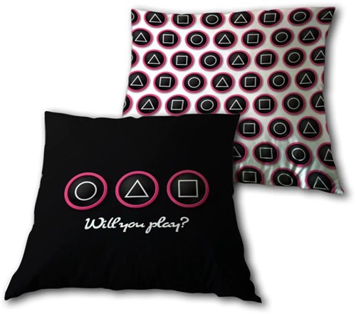 Coussin gaming décoratif motif Playstation 35x35cm pour enfants-3