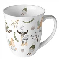 Ambiente mug lutins de la forêt 400ml céramique cadeau