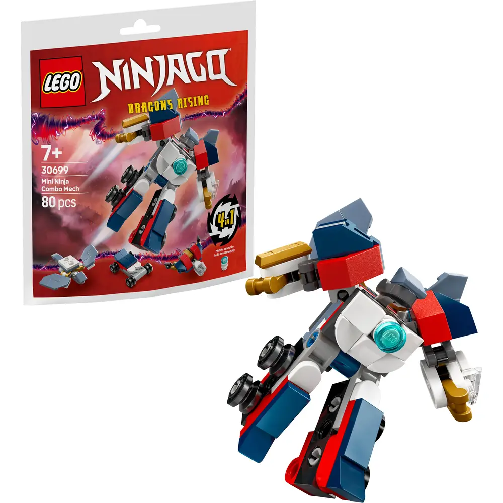 LEGO Ninjago Mini Ninja Combomecha set de construction - 80 pièces - 30699