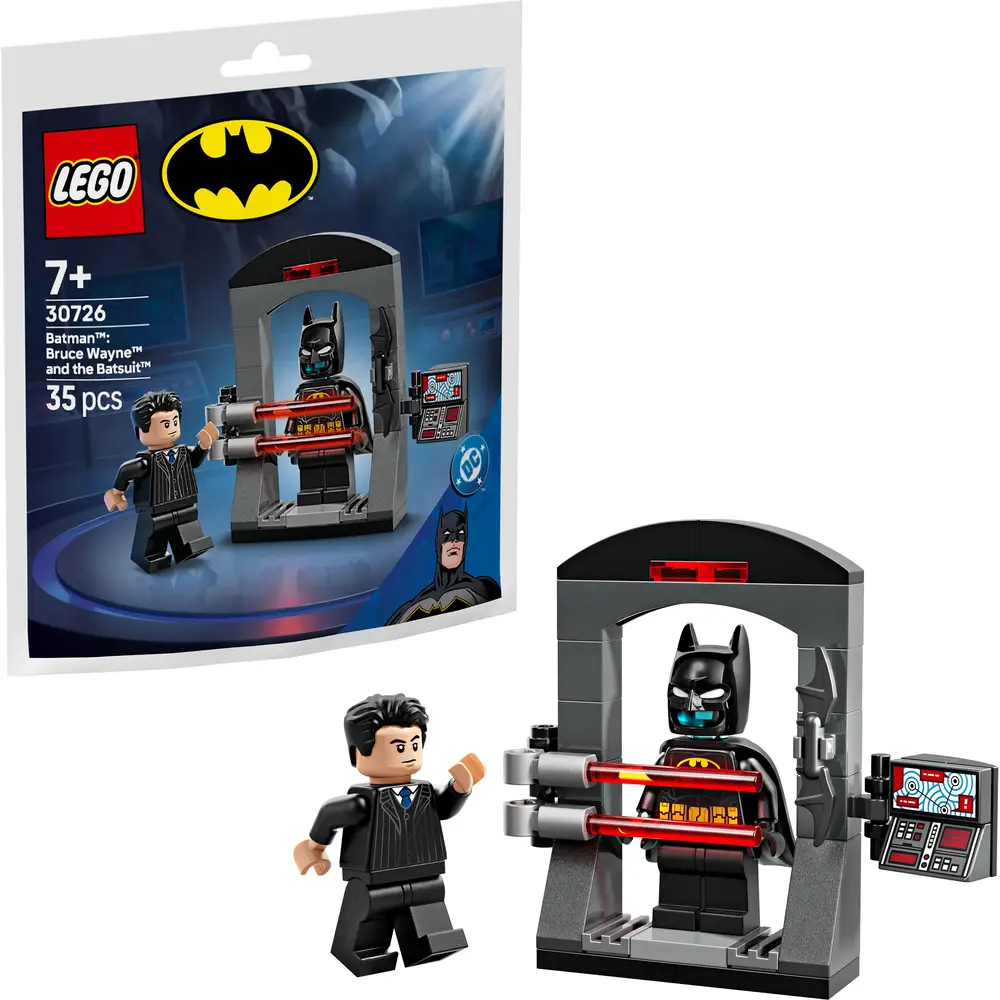 LEGO Super Heroes set de construction Batman Bruce Wayne et la Batsuit 30726