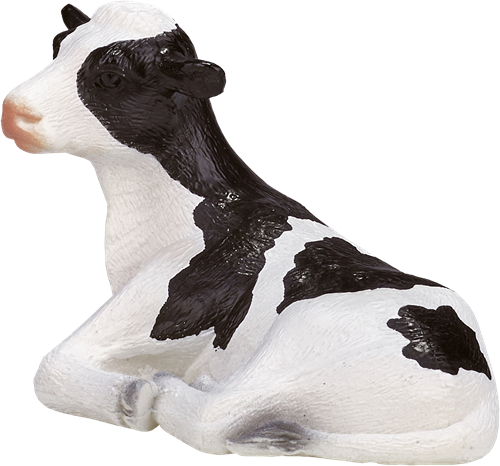 Mojo Farm speelgoed Holstein Kalf Liggend - 387082