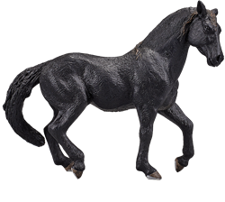 Mojo Chevaux jouet cheval Andalou étalon noir - 387109