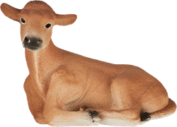 Mojo Jouet de ferme Veau de Jersey Couché - 387144