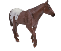 Mojo Chevaux jouet cheval Appaloosa Etalon Alezan - 387150-2