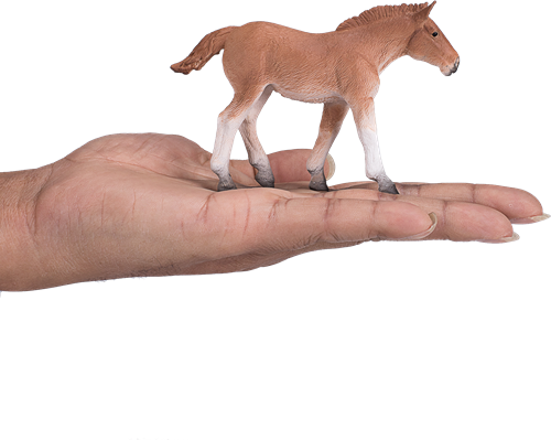 Mojo Chevaux jouet cheval Suffolk Punch Poulain - 387196-3