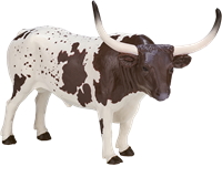 Mojo Farm speelgoed Texas Longhorn Stier - 387222