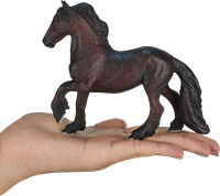 Mojo Chevaux jouet cheval Frisonne Mare - 387281-3