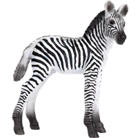 Mojo Wildlife speelgoed Zebra Veulen - 387394