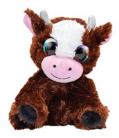 Lumo Stars peluche vache Molly 15cm - jouet doux aux grands yeux-2