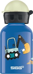 SIGG gourde chantier bleu 0,3L - bouteille enfant aluminium sans BPA