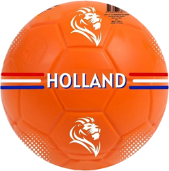 Twisk ballon de football simili cuir orange avec impression Holland - ballon enfants