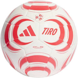 Adidas ballon de football Tiro club taille 5 blanc rouge - ballon d'entraînement