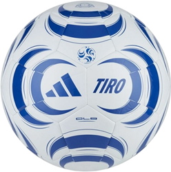 Adidas ballon de football Tiro club taille 5 blanc - bleu ballon d'entraînement