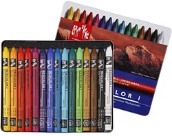 Caran d'Ache set de pastels à l'huile Neocolor I 15 couleurs pour enfants