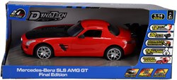 Dynatech voiture télécommandée Mercedes-Benz SLS AMG GT Final Edition rouge 1:14 - voiture de sport jouet