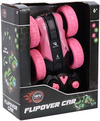 Rapid Wheels voiture télécommandée flipover rose voiture cascadeuse