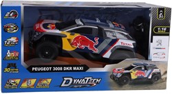 Dynatech voiture télécommandée Peugeot 3008 DKR Maxi 1:16 bleu