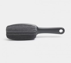 Brabantia brosse à vêtements - nettoyage textile dark grey anti-peluches