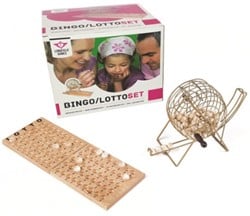 Longfield Games Ensemble de rouleaux de loto/bingo (1-90)