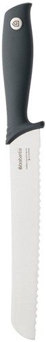 Brabantia couteau à pain Tasty+ gris foncé - trancheur de pain cuisine-3