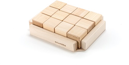 Ocamora blocs en bois jouet éducatif coloré et durable-3