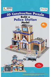 Fiesta Crafts 3D Construction Craft -Police Station