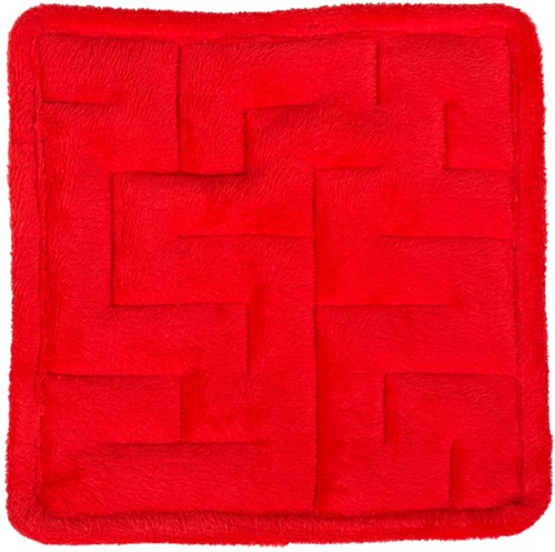 Stimove labyrinthe en peluche jouet sensoriel - fidget marble maze