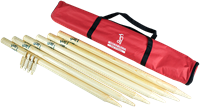 Kookaburra set de piquets de cricket - Pro Stumps 28 pouces - adultes
