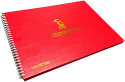 Kookaburra carnet de scores cricket wirebound 100 manches multicolore