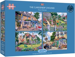 Gibsons The Gardener's Round (4 x 500)