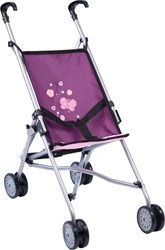 Bayer Chic 2000 poussette pour poupée violette avec papillon et ceinture - jouet