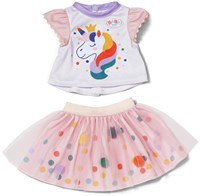 BABY born robe tutu licorne - vêtements poupée 43cm - licorne