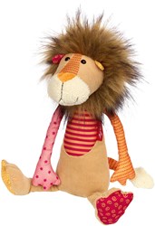 sigikid peluche lion Patchwork Sweety multicolore 32 cm