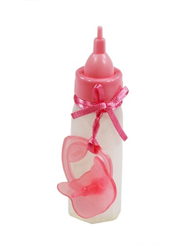 Götz Basic Boutique, Fopspeen & zuigfles ""Pink"", babypoppen 48 cm