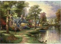 Lac de la ville natale de Schmidt, 1500 pièces - Casse-tête - 12 ans et plus