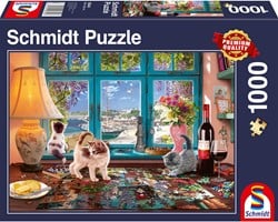 Schmidt Office of a Puzzler, 1000 pièces - Casse-tête - 12 ans et plus