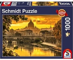 Schmidt Lumière dorée au-dessus de Rome, 1000 pièces