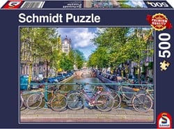 Schmidt Puzzle Amsterdam - 500 pièces - 12 ans et plus