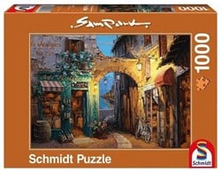 Puzzle Schmidt Petite ruelle sur le lac de Côme - 1000 pièces - 12+.