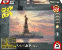 Schmidt puzzle Statue de la Liberté Glow in the Dark 1000 pièces