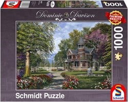 Puzzle Schmidt Maison de maître avec tour - 1000 pièces - 10+.