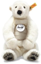 Steiff peluche ours polaire Nanouk blanc - ours câlin 33 cm